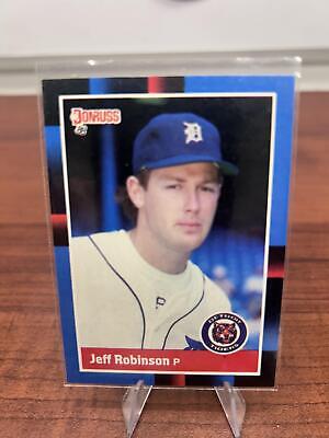Cheap Sneaks Footwear/Sports Cards Baseball Card Jeff Robinson RC 1988 Donruss #296b Detroit Tigers