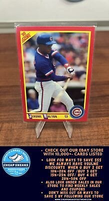 Cheap Sneaks Footwear/Sports Cards Baseball Card Jerome Walton 1990 Score #229 Chicago Cubs