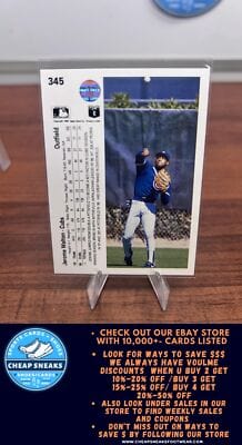 Cheap Sneaks Footwear/Sports Cards Baseball Card Jerome Walton 1990 Upper Deck #345 Chicago Cubs
