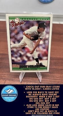 Cheap Sneaks Footwear/Sports Cards Baseball Card Jerry Nielsen 1992 Donruss The Rookies #87 New York Yankees