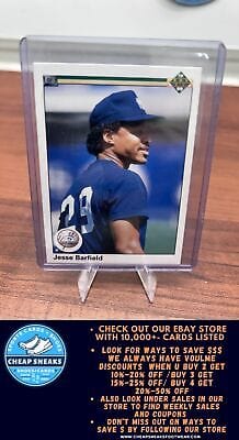 Cheap Sneaks Footwear/Sports Cards Baseball Card Jesse Barfield 1990 Upper Deck #476 New York Yankees