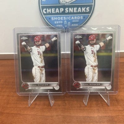 Cheap Sneaks Footwear/Sports Cards Baseball Card Jesse Winker 2022 Topps Chrome Cincinnati Reds Baseball Card#21
