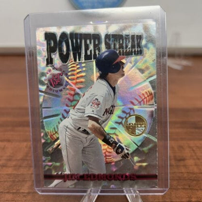Cheap Sneaks Footwear/Sports Cards Baseball Card Jim Edmonds 1996 Topps Stadium Club Power Streak “Members Only” #P