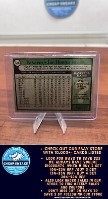 Cheap Sneaks Footwear/Sports Cards Baseball Card Jim Hunter 1979 Topps #670 New York Yankees