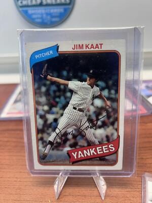 Cheap Sneaks Footwear/Sports Cards Baseball Card Jim Kaat 1980 Topps #250 New York Yankees