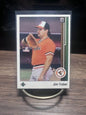 Cheap Sneaks Footwear/Sports Cards Baseball Card Jim Traber Baltimore Orioles First Baseman 1989 Upper Deck (1st Year)-