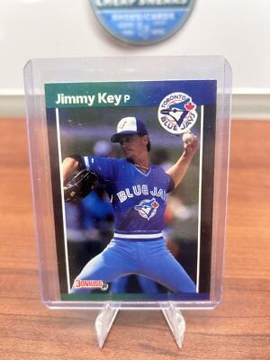 Cheap Sneaks Footwear/Sports Cards Baseball Card Jimmy Key 1989 Donruss #188 Toronto Blue Jays