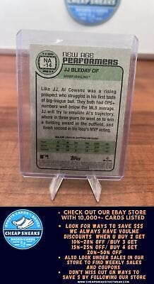 Cheap Sneaks Footwear/Sports Cards Baseball Card JJ Bleday 2023 Topps Heritage New Age Performers #NA-14 Miami Marlins