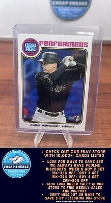 Cheap Sneaks Footwear/Sports Cards Baseball Card JJ Bleday 2023 Topps Heritage New Age Performers #NA-14 Miami Marlins