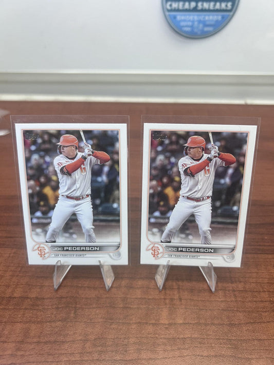 Cheap Sneaks Footwear/Sports Cards Baseball Card Joc Pederson 2022 Topps Update #US141 San Francisco Giants