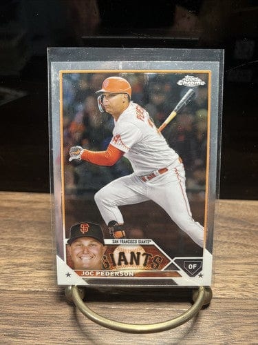 Cheap Sneaks Footwear/Sports Cards Baseball Card Joc Pederson 2023 Topps Chrome Baseball #31 San Francisco Giants