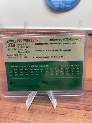 Cheap Sneaks Footwear/Sports Cards Baseball Card Joc Pederson 2023 Topps Chrome Platinum Anniversary #339 San Francisco