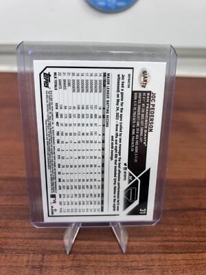 Cheap Sneaks Footwear/Sports Cards Baseball Card Joc Pederson 2023 Topps Chrome Silver Refractor #31 San Francisco Gian