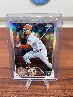 Cheap Sneaks Footwear/Sports Cards Baseball Card Joc Pederson 2023 Topps Chrome Silver Refractor #31 San Francisco Gian