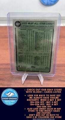 Cheap Sneaks Footwear/Sports Cards Baseball Card Joc Pederson / Giancarlo Stanton AS 2023 Topps Heritage #337 New York