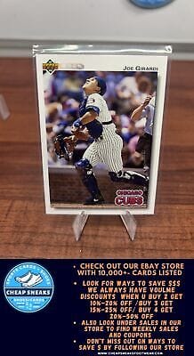 Cheap Sneaks Footwear/Sports Cards Baseball Card Joe Girardi 1992 Upper Deck #351 Chicago Cubs