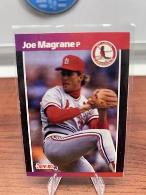 Cheap Sneaks Footwear/Sports Cards Baseball Card Joe Magrane 1989 Donruss #201a St. Louis Cardinals