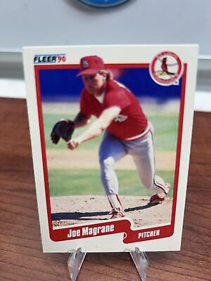 Cheap Sneaks Footwear/Sports Cards Baseball Card Joe Magrane 1990 Fleer Canadian #252 St. Louis Cardinals