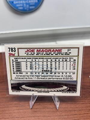 Cheap Sneaks Footwear/Sports Cards Baseball Card Joe Magrane 1992 Topps #783 St. Louis Cardinals