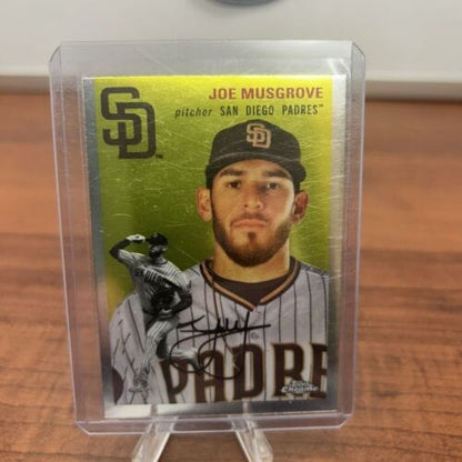 Cheap Sneaks Footwear/Sports Cards Baseball Card Joe Musgrove 2023 Topps Chrome Platinum Anniversary #360 San Diego Pad