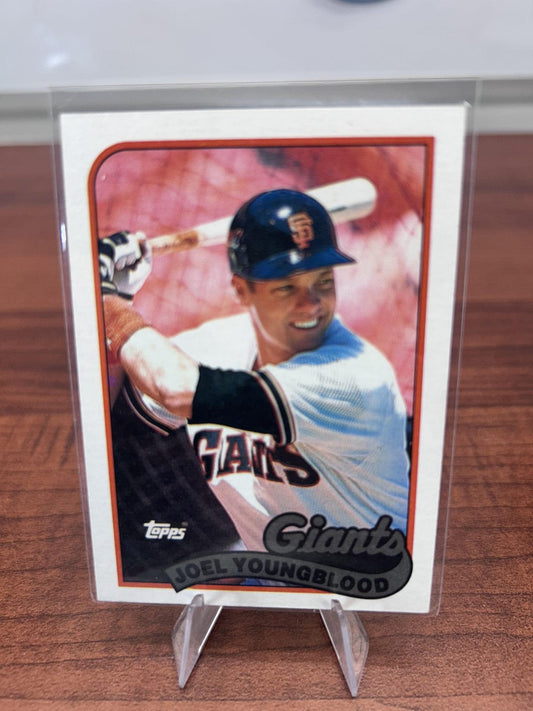 Cheap Sneaks Footwear/Sports Cards Baseball Card Joel Youngblood 1989 Topps #304 San Francisco Giants