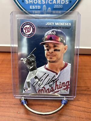 Cheap Sneaks Footwear/Sports Cards Baseball Card Joey Meneses RC 2023 Topps Chrome Platinum Anniversary #64 Washington