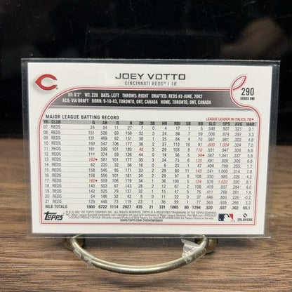Cheap Sneaks Footwear/Sports Cards Baseball Card Joey Votto 2022 Topps Series One Cincinnati Reds Baseball Card #290