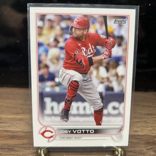 Cheap Sneaks Footwear/Sports Cards Baseball Card Joey Votto 2022 Topps Series One Cincinnati Reds Baseball Card #290