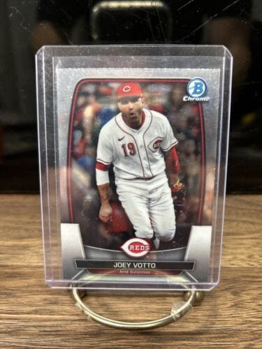 Cheap Sneaks Footwear/Sports Cards Baseball Card Joey Votto 2023 Bowman Chrome Cincinnati Reds Baseball Card #50
