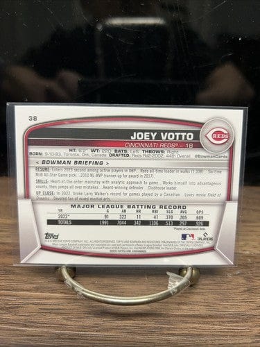 Cheap Sneaks Footwear/Sports Cards Baseball Card Joey Votto 2023 Bowman Cincinnati Reds Baseball Card #38