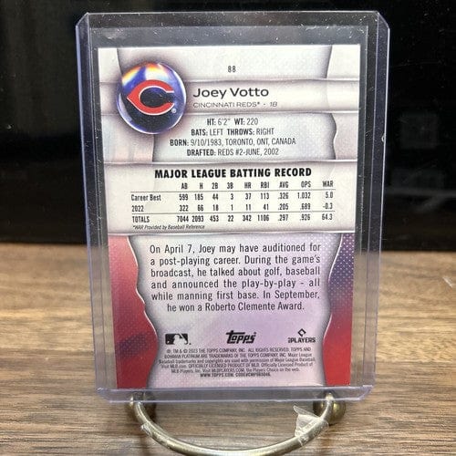 Cheap Sneaks Footwear/Sports Cards Baseball Card Joey Votto 2023 Bowman Platinum  Cincinnati Reds Card#88