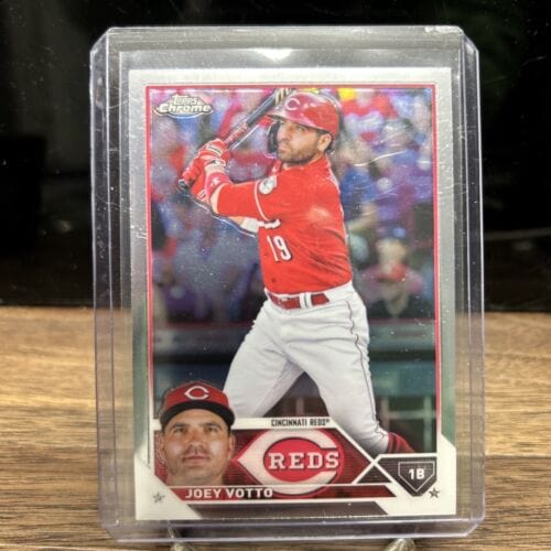 Cheap Sneaks Footwear/Sports Cards Baseball Card Joey Votto 2023 Topps Chrome Cincinnati Reds Baseball Card #190