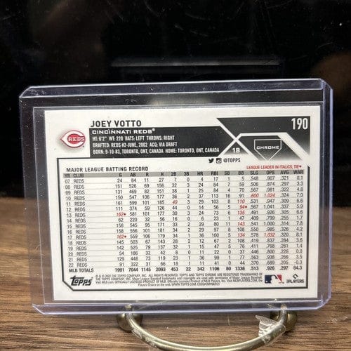 Cheap Sneaks Footwear/Sports Cards Baseball Card Joey Votto 2023 Topps Chrome Pink Refractor Cincinnati Reds Baseball C