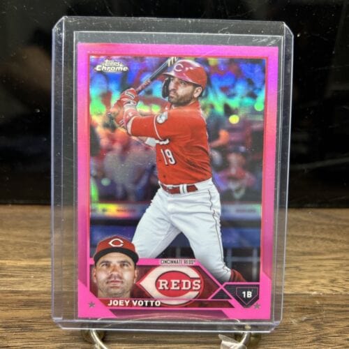 Cheap Sneaks Footwear/Sports Cards Baseball Card Joey Votto 2023 Topps Chrome Pink Refractor Cincinnati Reds Baseball C