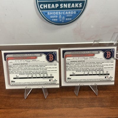 Cheap Sneaks Footwear/Sports Cards Baseball Card Johanfran Garcia 2024 Bowman Prospects #BP-49 Boston Red Sox 1st Bowma