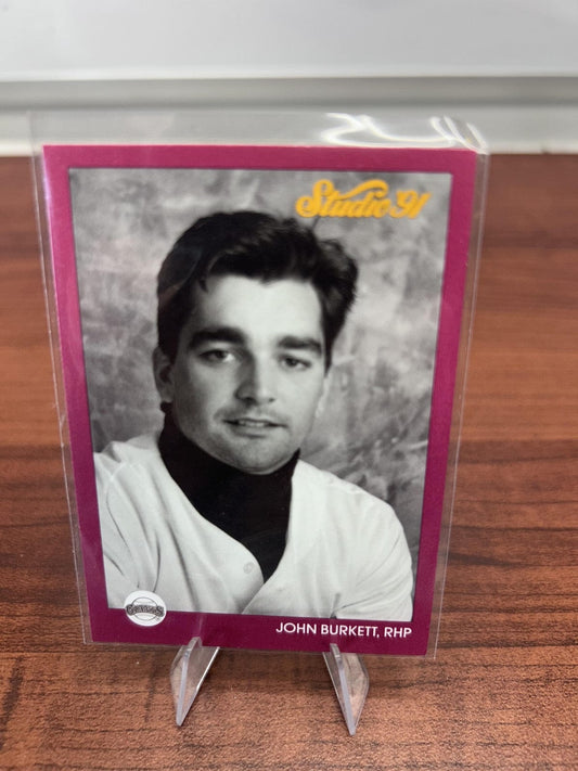 Cheap Sneaks Footwear/Sports Cards Baseball Card John Burkett 1991 Studio #253 San Francisco Giants