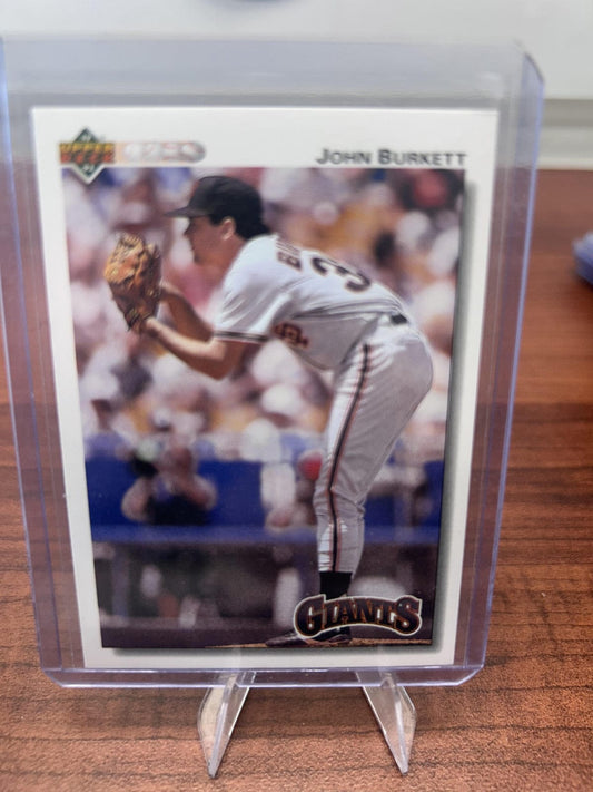 Cheap Sneaks Footwear/Sports Cards Baseball Card John Burkett 1992 Upper Deck #148 San Francisco Giants