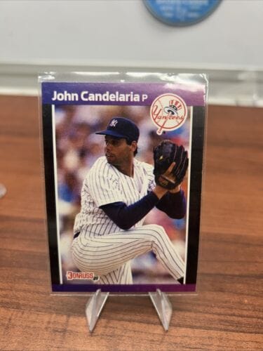 Cheap Sneaks Footwear/Sports Cards Baseball Card John Candelaria  1989 Donruss Baseball Card #192 New York Yankees
