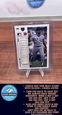 Cheap Sneaks Footwear/Sports Cards Baseball Card John Franco 1991 Upper Deck #290 New York Mets