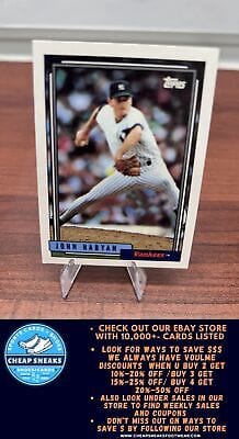 Cheap Sneaks Footwear/Sports Cards Baseball Card John Habyan 1992 Topps #698 New York Yankees