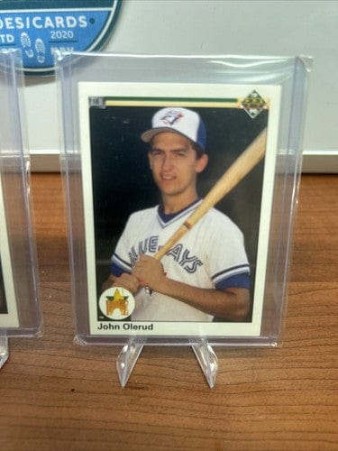 Cheap Sneaks Footwear/Sports Cards Baseball Card John Olerud 1990 Upper Deck #56 Toronto Blue Jays Rookie RC NM CENTERE