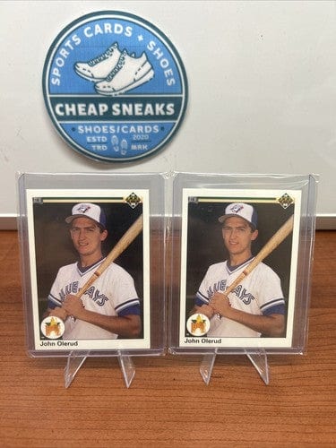 Cheap Sneaks Footwear/Sports Cards Baseball Card John Olerud 1990 Upper Deck #56 Toronto Blue Jays Rookie RC NM CENTERE