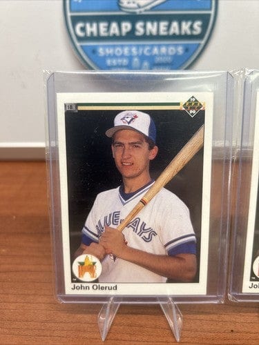 Cheap Sneaks Footwear/Sports Cards Baseball Card John Olerud 1990 Upper Deck #56 Toronto Blue Jays Rookie RC NM CENTERE