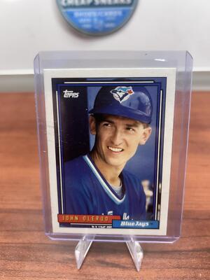 Cheap Sneaks Footwear/Sports Cards Baseball Card John Olerud 1992 Topps Micro #777 Toronto Blue Jays