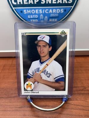 Cheap Sneaks Footwear/Sports Cards Baseball Card John Olerud RC 1990 Upper Deck #56 Toronto Blue Jays