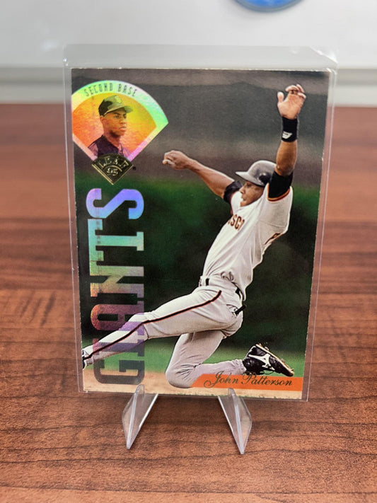 Cheap Sneaks Footwear/Sports Cards Baseball Card John Patterson 1995 Leaf #165 San Francisco Giants
