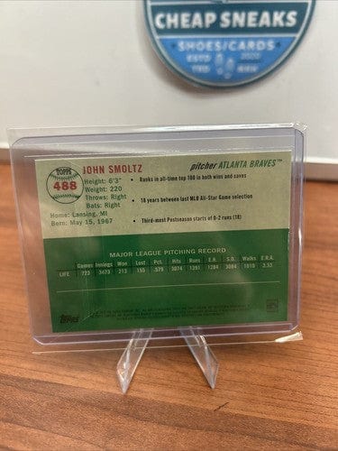 Cheap Sneaks Footwear/Sports Cards Baseball Card John Smoltz 2023 Topps Chrome Platinum Anniversary  Atlanta Braves #48