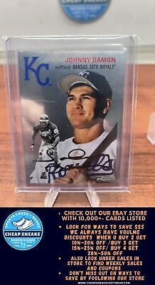 Cheap Sneaks Footwear/Sports Cards Baseball Card Johnny Damon 2023 Topps Chrome Platinum Anniversary #431 Kansas City R
