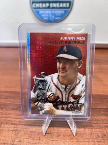 Cheap Sneaks Footwear/Sports Cards Baseball Card Johnny Mize 2023 Topps Chrome Platinum Anniv Prism Refractor #402 Card