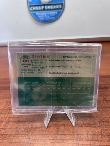Cheap Sneaks Footwear/Sports Cards Baseball Card Johnny Mize 2023 Topps Chrome Platinum Anniversary #402 St Louis Cardi